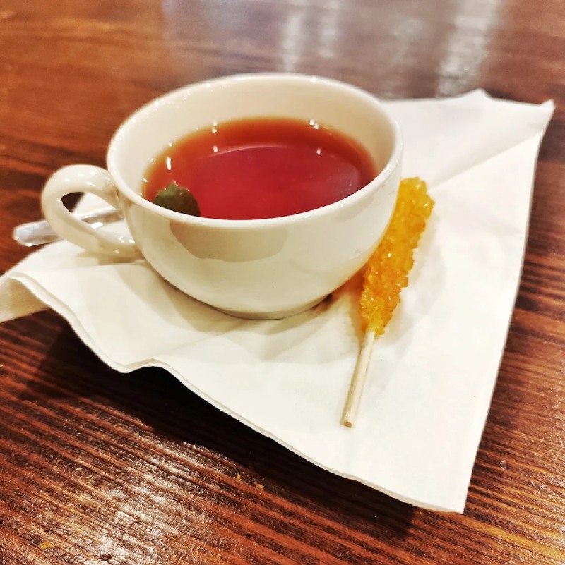 tea Served at Shiraz Persian Restaurant in Bolton